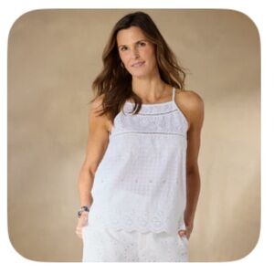 Amira Eyelet Tank